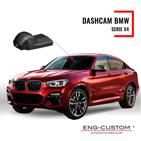 BMW Serie X4 Dashcam - Installazioni ENG-Custom personalizza l'auto
