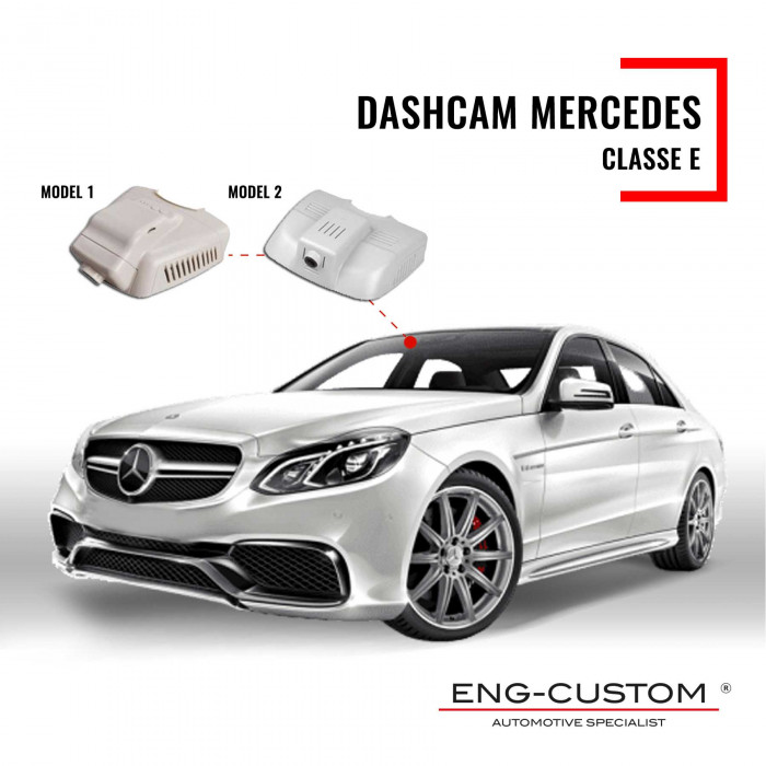 Prodotti e installazioni automotive ENG-Custom - Mercedes Classe E Dashcam