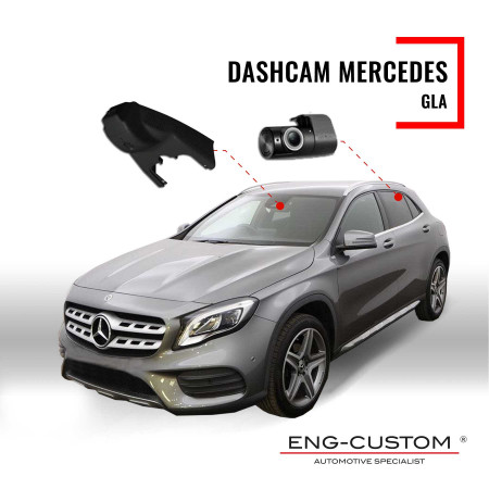 Mercedes GLA Dashcam - Installazioni ENG-Custom personalizza l'auto