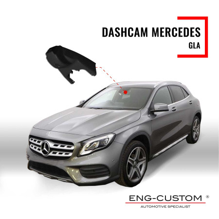 Mercedes GLA Dashcam - Installazioni ENG-Custom personalizza l'auto