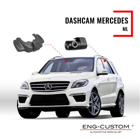 Prodotti e installazioni automotive ENG-Custom - Mercedes ML Dashcam