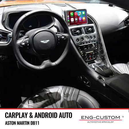 Prodotti e installazioni automotive ENG-Custom - Aston Martin Apple Carplay Android Auto Mirror Link