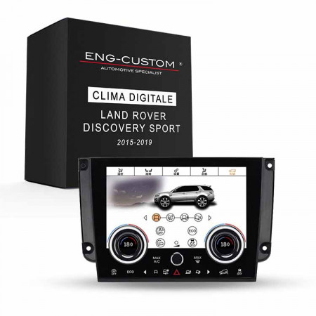 Prodotti e installazioni automotive ENG-Custom - Land Rover Discovery Sport Clima Digitale