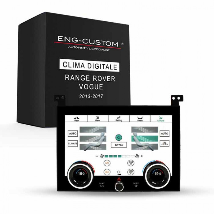Prodotti e installazioni automotive ENG-Custom - Range Rover Vogue Clima Digitale