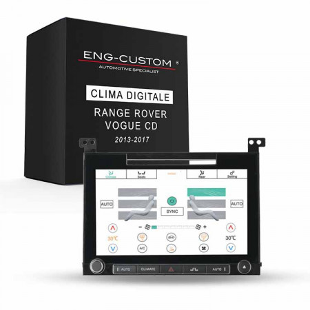 Prodotti e installazioni automotive ENG-Custom - Range Rover Vogue Clima Digitale CD