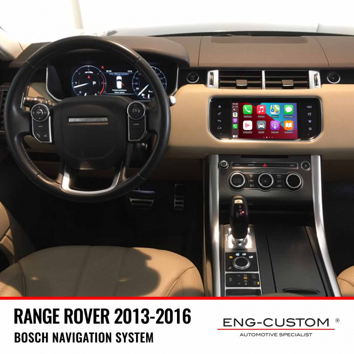 Prodotti e installazioni automotive ENG-Custom - Range Rover Apple Carplay Android Auto Mirror Link