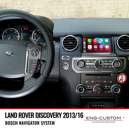 Prodotti e installazioni automotive ENG-Custom - Land Rover Apple Carplay Android Auto Mirror Link