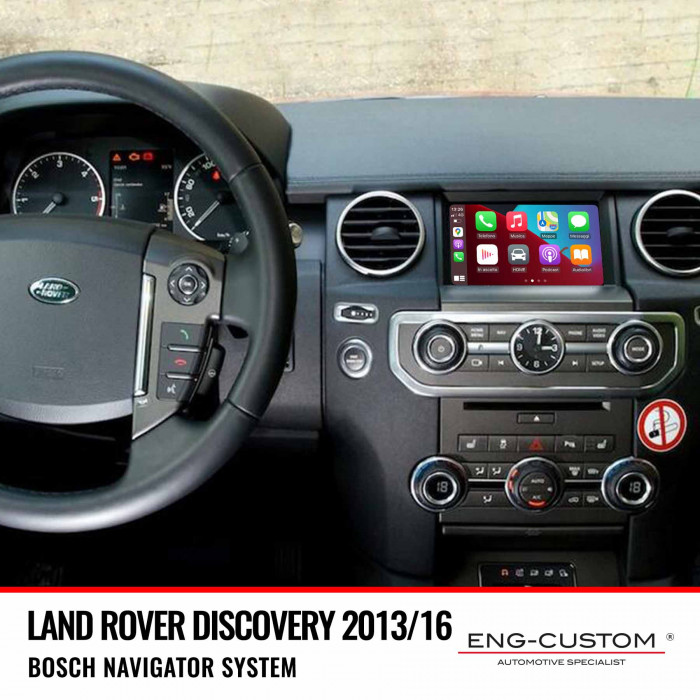 Land Rover Carplay / Android Auto Mirror Link - Installazioni ENG-Custom personalizza l'auto