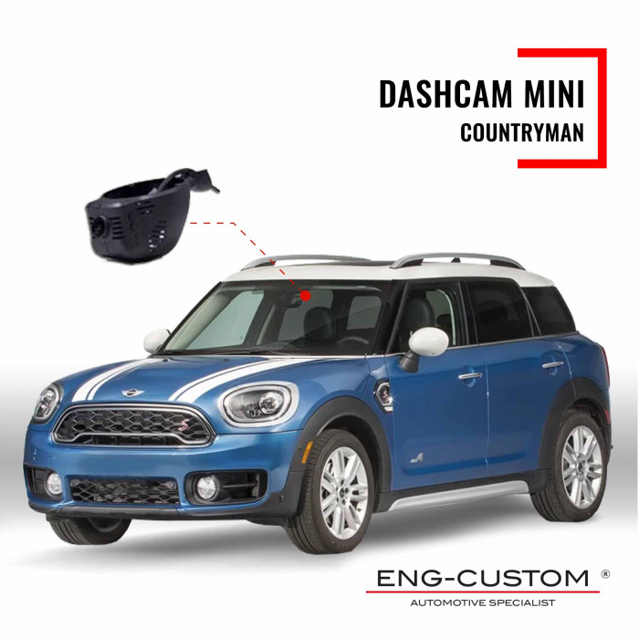Prodotti e installazioni automotive ENG-Custom - Mini Countryman Dashcam