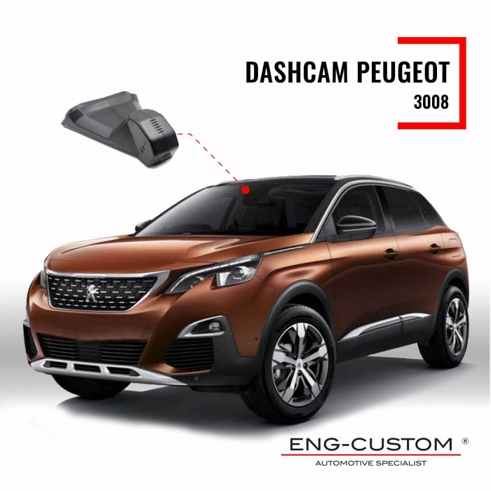 Peugeot 3008 Dashcam - Installazioni ENG-Custom personalizza l'auto