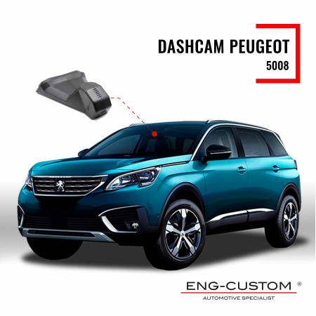 Peugeot 5008 Dashcam - Installazioni ENG-Custom personalizza l'auto