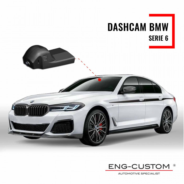 Prodotti e installazioni automotive ENG-Custom - BMW serie 6 Dashcam