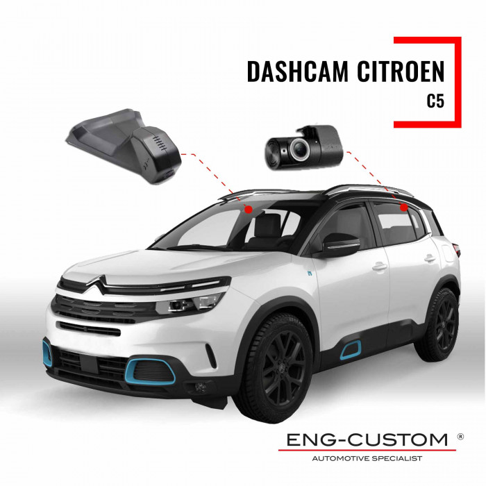 Prodotti e installazioni automotive ENG-Custom - Citroen C5 Dashcam