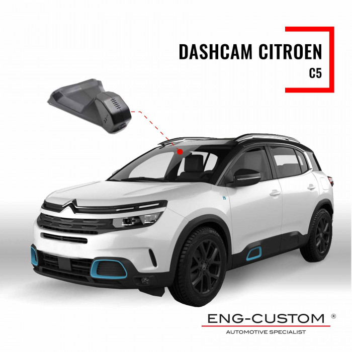 Citroen C5 Dashcam - Installazioni ENG-Custom personalizza l'auto