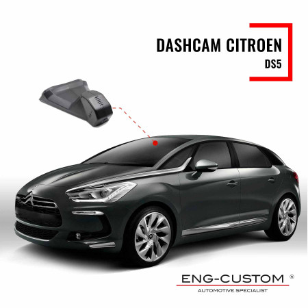 Prodotti e installazioni automotive ENG-Custom - Citroen DS5 Dashcam