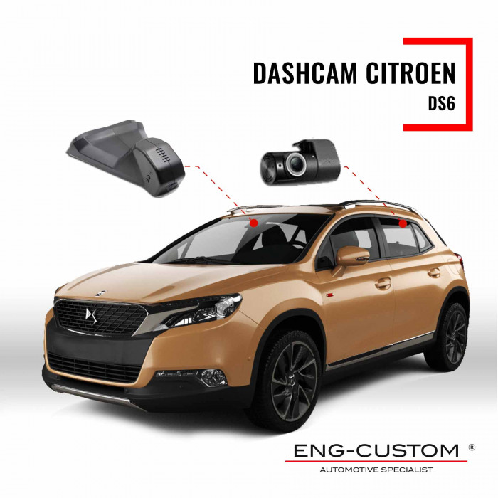 ENG-Custom automotive products and installations - Citroen DS6 Dashcam