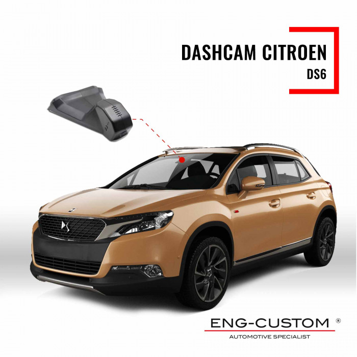 ENG-Custom automotive products and installations - Citroen DS6 Dashcam