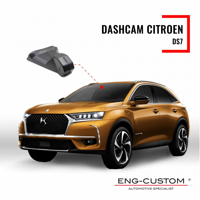 ENG-Custom automotive products and installations - Citroen DS7 Dashcam