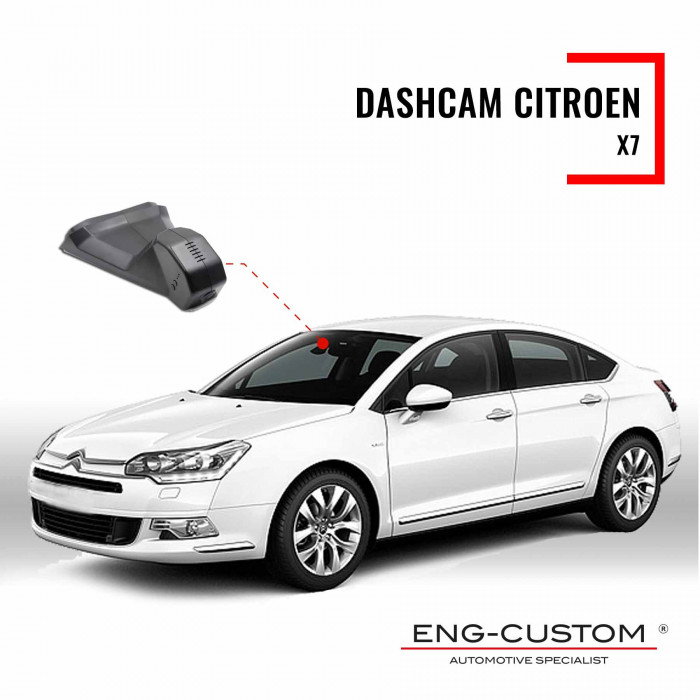 Prodotti e installazioni automotive ENG-Custom - Citroen X7 Dashcam