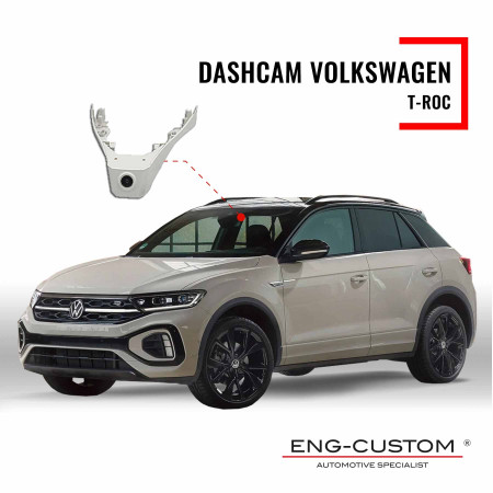 Prodotti e installazioni automotive ENG-Custom - Volkswagen T-Roc Dashcam