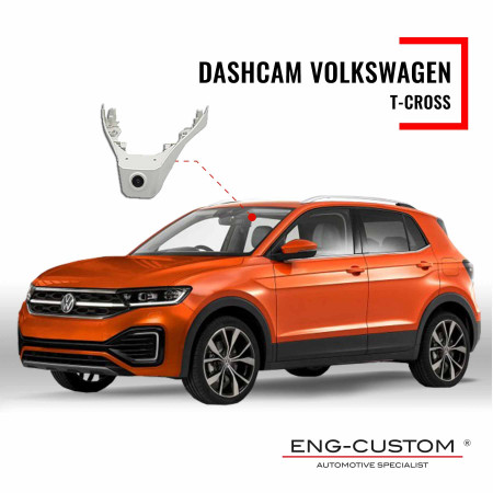 Prodotti e installazioni automotive ENG-Custom - Volkswagen T-Cross Dashcam