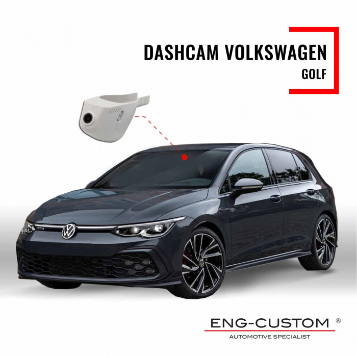Prodotti e installazioni automotive ENG-Custom - Volkswagen Golf Dashcam