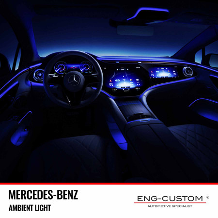 ENG-Custom automotive products and installations - Mercedes Ambient Light Kit OEM replacement