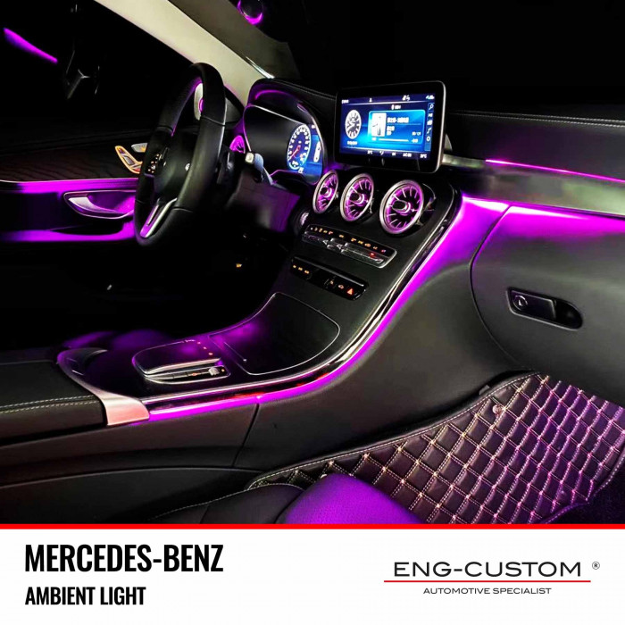 Mercedes Kit Ambient Light  ENG-Custom Modello A-Class W177 / CLA W 118 Ambient  light set ( 64 color)