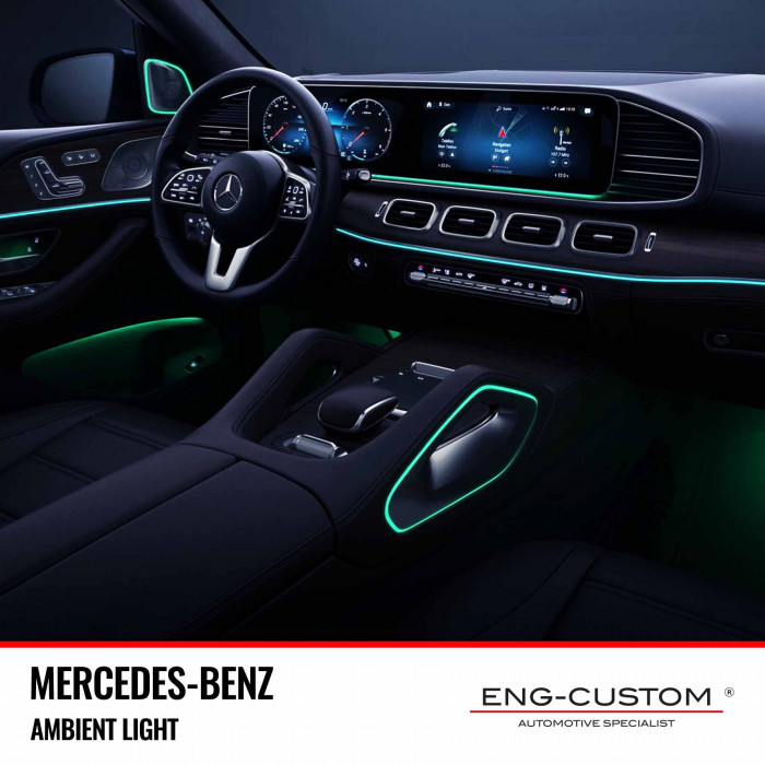 Mercedes Kit Ambient Light  ENG-Custom Modello A-Class W177 / CLA W 118 Ambient  light set ( 64 color)