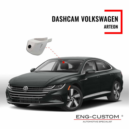 Prodotti e installazioni automotive ENG-Custom - Volkswagen Arteon Dashcam